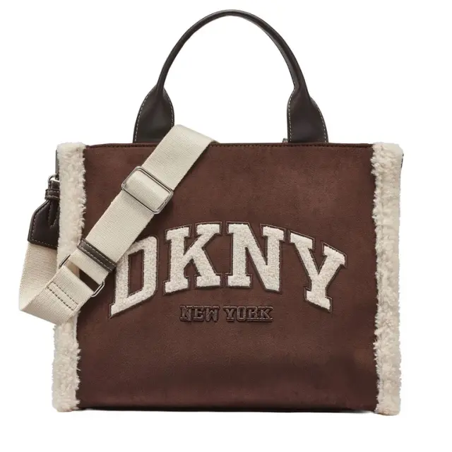 Γυναικεία Τσάντα Χειρός/Ώμου DKNY Hadlee Md Tote R53AMR57-CBE Καφέ σκούρο Καφέ - One Size