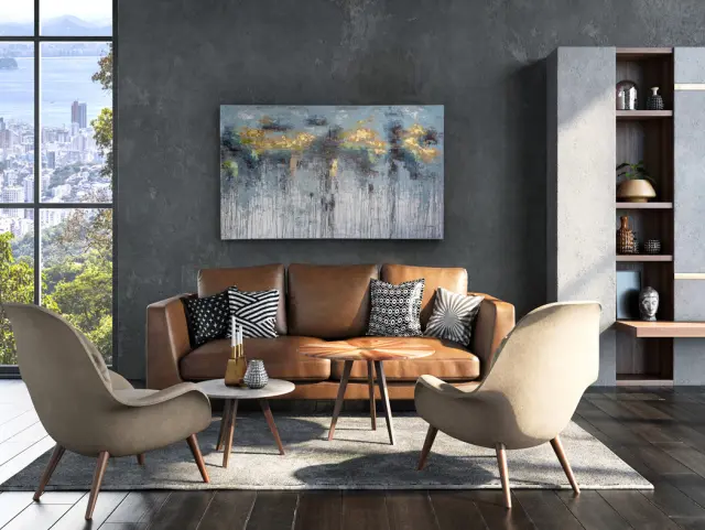 Aquas διακοσμητικός πίνακας 150x90