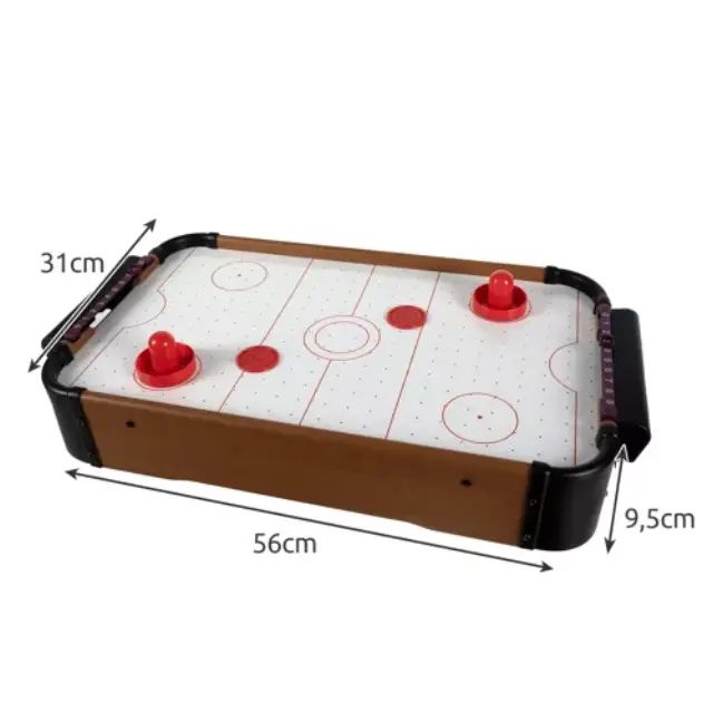 Kruzzel Ξύλινο Επιτραπέζιο Air Hockey 56 x 31 x 9.5 cm 2