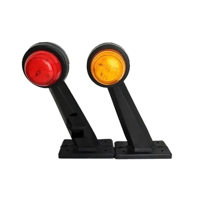 Ζευγάρι Φώτα Όγκου LED Πορτοκαλί-Κόκκινο - LED Volume Lights Orange - Red 074113 2