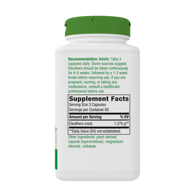 Nature's Way Siberian Eleuthero 180 Capsules 2