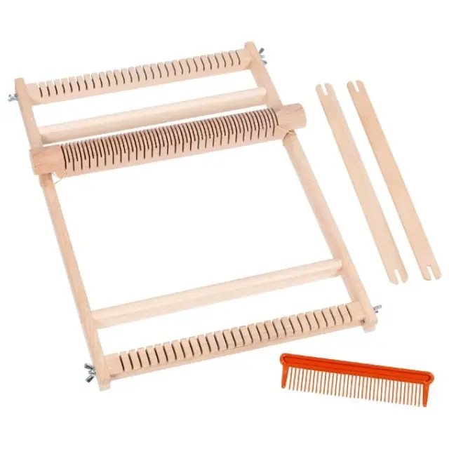 Goki School Weaving Loom Ξύλινος Σχολικός Αργαλειός 25 cm (4+ ετών) 58288