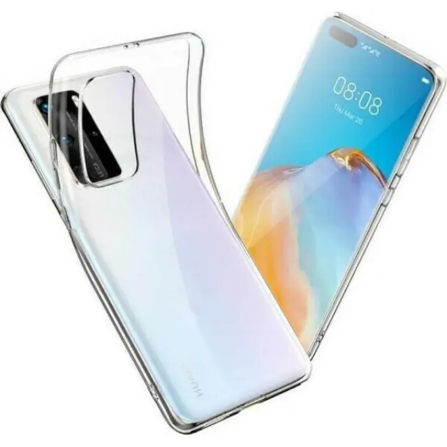 Θήκη Back Cover Σιλικόνης 0.5mm Διάφανο (Huawei P40 Pro)