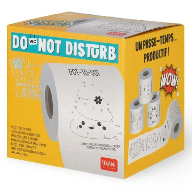 Legami® Do Not Disturb- Puzzle Toilet Roll