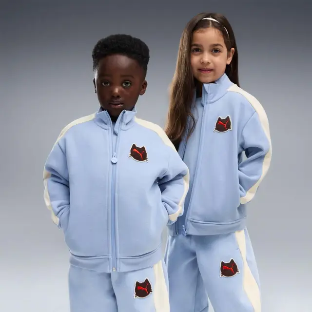 Puma Boy's T7 Imaginery Friend Relaxed Full-Zip Jacket Γαλάζιο 637425-38 (Puma)