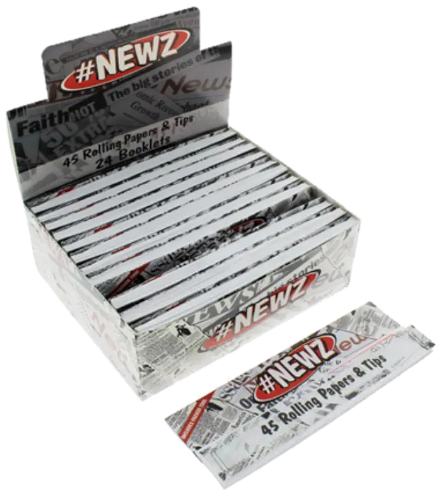 Newz Χαρτάκια KS Slim 12cm + 45 Tips 3