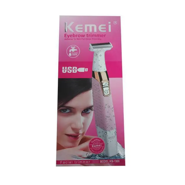 Kemei Επαναφορτιζόμενη Μηχανή Trimmer Προσώπου KM-1900 3