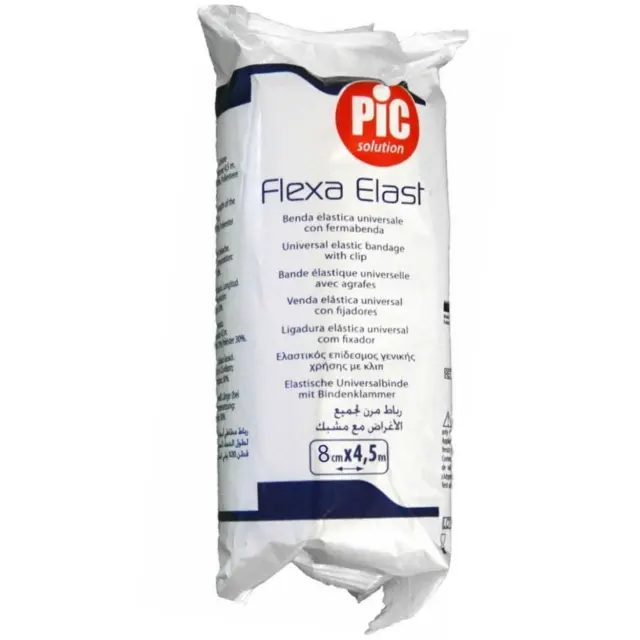 Pic Solution Flexa Elast Ελαστικός Επίδεσμος Στήριξης 8cm x 4,5m