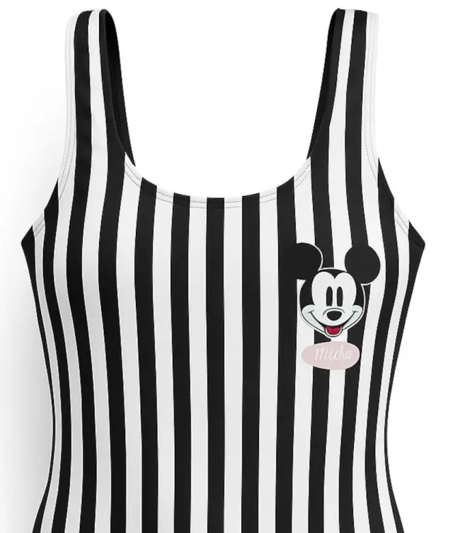 Ολόσωμο Μαγιό για Κορίτσι Disney Black White Mickey 8080159 - 10-11 Y (158-164cm) 2