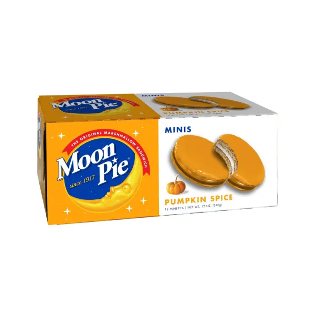 Chattanooga Moon Pie Pumpkin Spice Minis 340gr (ΠΡΟΣΟΧΗ! Λιώνει!)