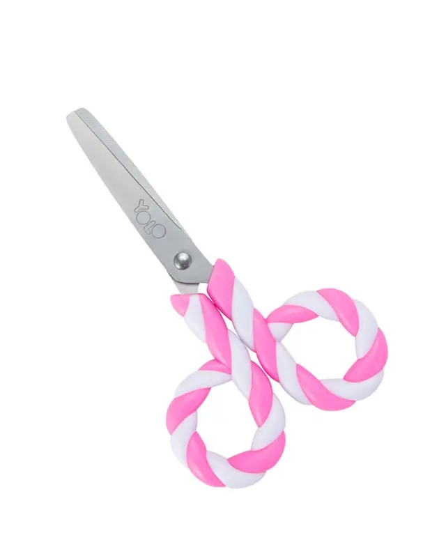 Yolo Ψαλίδι Candy Pink-White / 91203 (YOLO)