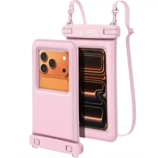 Tech-protect Uwc7 Universal Waterproof Floating Case 6.9 Inch Pink 2