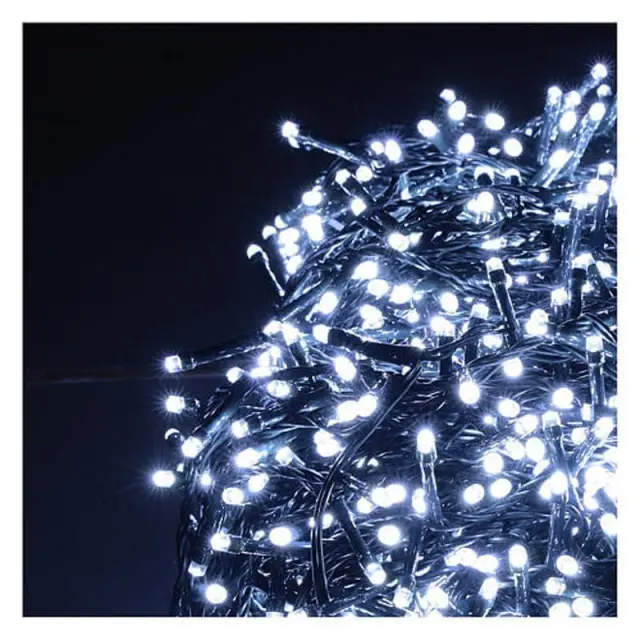 Χριστουγεννιάτικα λαμπάκια σε ψυχρό χρώμα 32m 400 LED - Christmas decorative lights white light 3800213