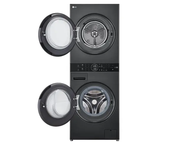 Πλυντήριο (12kg) + Στεγνωτήριο (10kg) Ρούχων LG WashTower WT1210BBF με Wi-Fi, 1400rpm και ενεργειακή κλάση A & C WT1210BBF 3