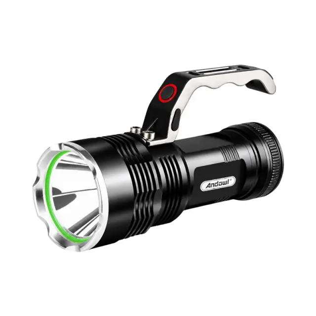 Andowl Ισχυρός Επαναφορτιζόμενος Φακός LED 1500 Lumens Αντιεκρηκτικός Q-D1500 - Powerful Rechargeable LED Flashlight 1500 Lumens Explosion-Proof 0751190 2