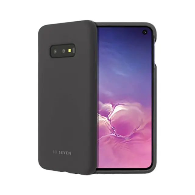 Θήκη Σιλικόνης So Seven Smoothie Silicone Case Για Samsung Galaxy S10e Μαύρη