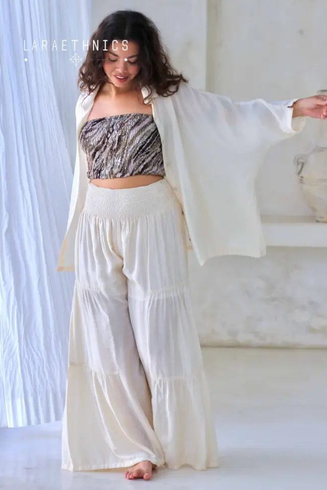 LARA ETHNICS "GRAZIELLA" SHIRT (GRAZIELLA-SAND)