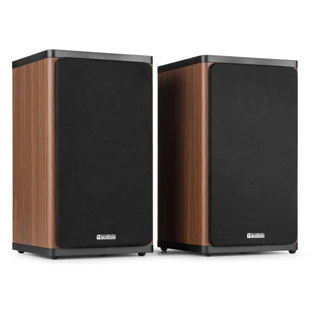AUDIZIO BS20 DARK WOOD ΕΝΕΡΓΟ ΣΕΤ ΗΧΕΙΩΝ ΒΙΒΛΙΟΘΗΚΗΣ ΜΕ ΜΠΑΤΑΡΙΑ 3