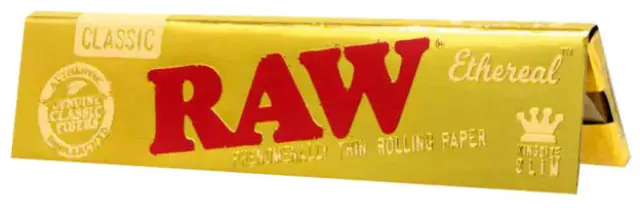 RAW Χαρτάκια Classic Ethereal - Ακατέργαστο - King Size Slim 32φ.