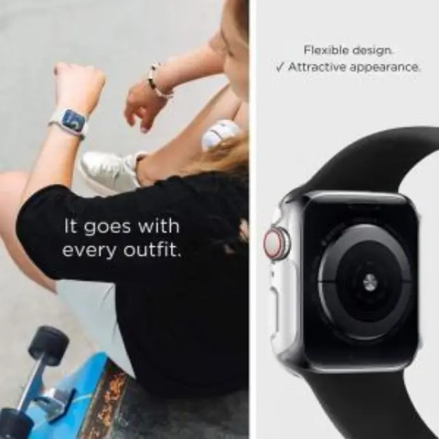 Λουράκι Σιλικόνης για Apple Watch 42/ 44/ 45/ 46/ 49mm Γκρι (Ασυσκεύαστο) N71454 3
