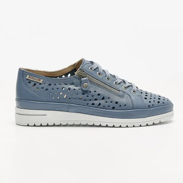 Mephisto Sneakers Γυναικείο δέρμα Μπλέ MEP/JUNE PERF SEA BLUE