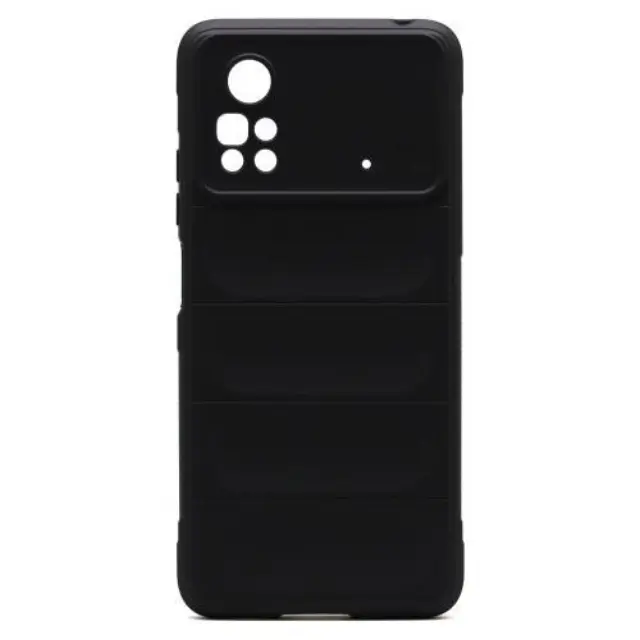 Θήκη Shield TPU inos Xiaomi Poco X4 Pro Stripes Μαύρο N59468