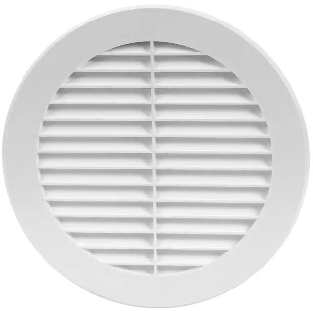 Europlast VR150 - Περσίδα Εξαερισμού Πλαστική με Πλέγμα Προστασίας