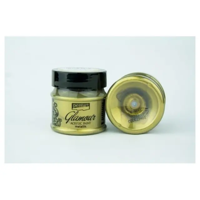 Glamour acrylic paint metallic 50ml Pentart - Antique Gold