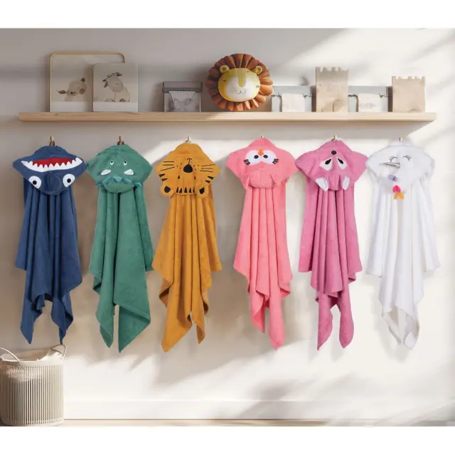 ΒΡΕΦΙΚΗ ΚΑΠΑ OWL 70Χ120 NEF-NEF HOMEWARE, 100% BAMBAKI - FLAMINGO PINK (039775) 3