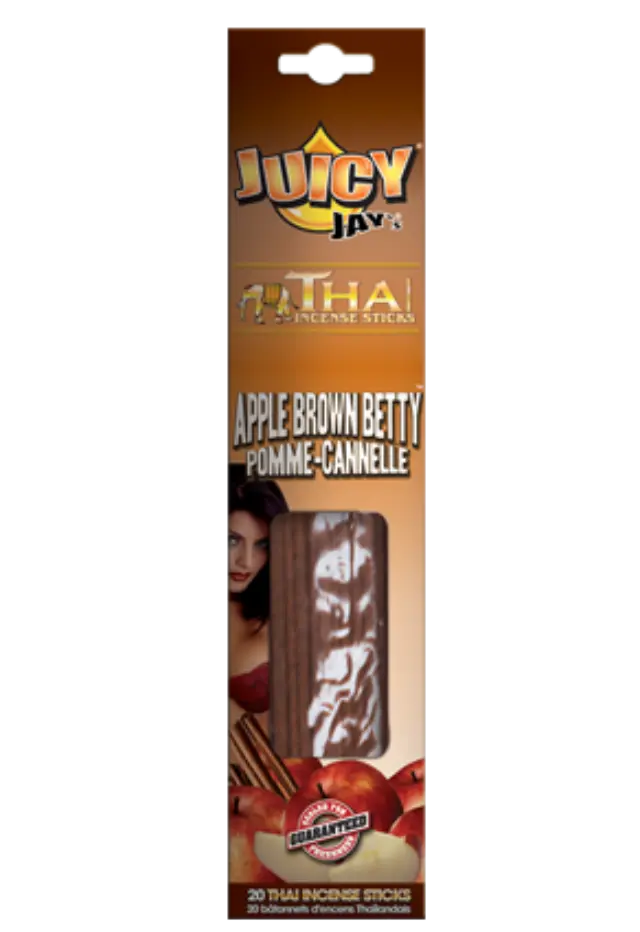 Juicy Jays Thai Incense Sticks Αρωματικά - Apple Brown Betty (Μήλο) 20 τεμ.