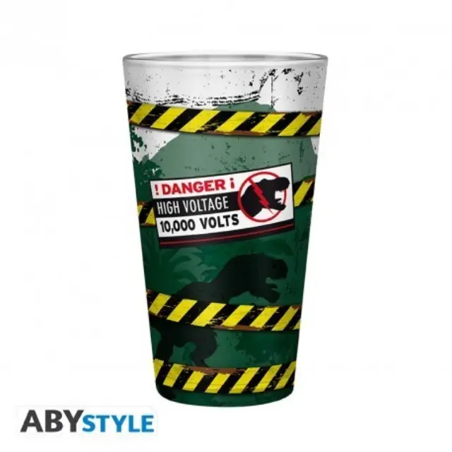 Ποτήρι Jurassic Park Danger High Voltage Glass 400 ml 3