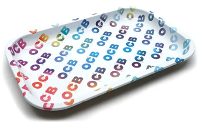 OCB Rolling Tray Δίσκος White (19x29)