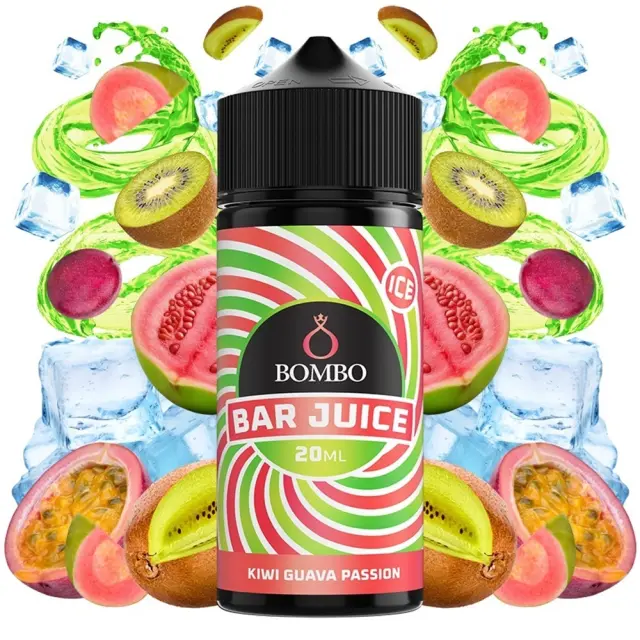 Bar Juice Kiwi Guava Passion 20ml (120ml) - Bombo Flavorshots