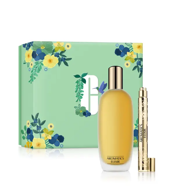 Clinique Aromatics Anywhere Fragrance Γυναικείο Αρωματικό Σετ: Aromatics Elixir™ Eau de Parfum Spray 100ml + Aromatics Elixir™ Eau de Parfum Spray 10ml