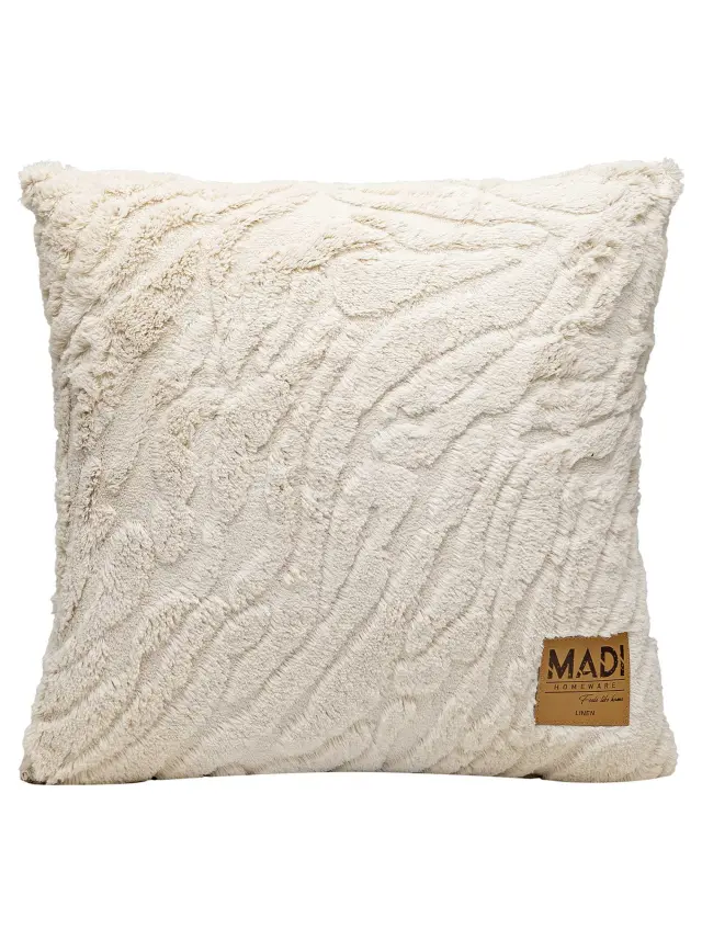 Διακοσμητικό Μαξιλάρι SERANI BEIGE MADI Διακοσμητική μαξιλαροθήκη: 45 x 45 εκ.