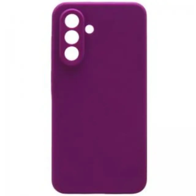 Θήκη Liquid Silicon inos Samsung Galaxy A57 5G Velvet Μωβ N70939 3