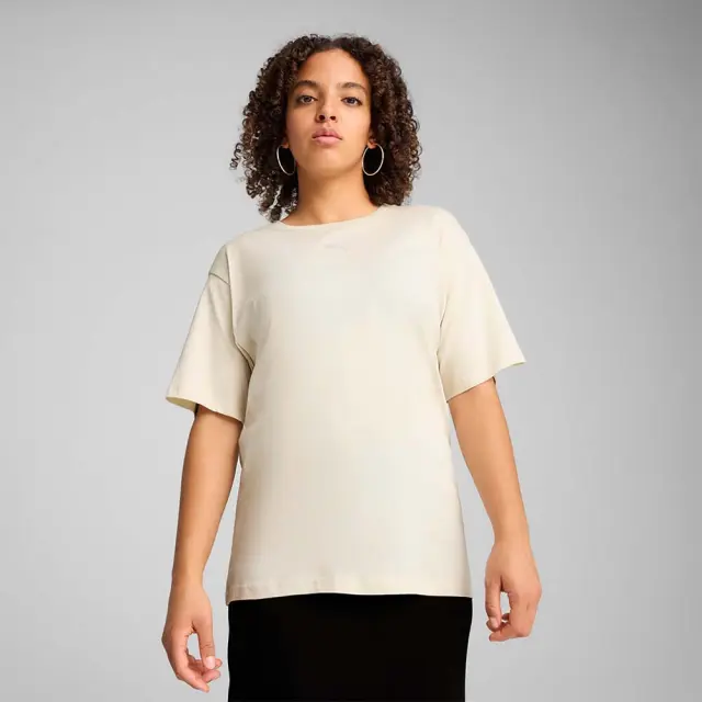 Puma Women's Essentials Relaxed Tee Εκρού 684971-87 (Puma)