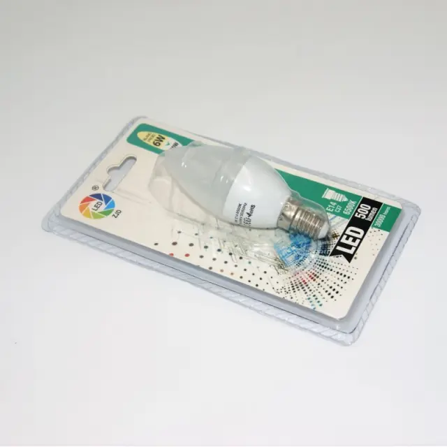 LED ΛΑΜΠΑ E14 C37 6W 500Lm 6500K LI-LA-6541 2