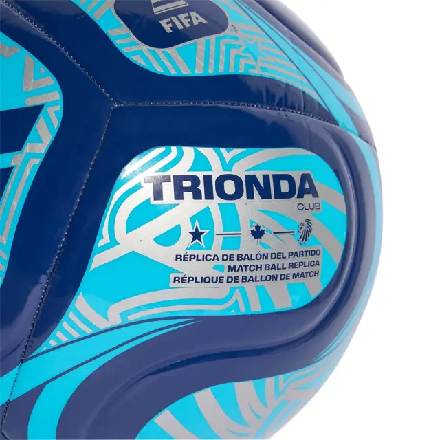 adidas Performance Adult World Cup 26 Trionda Club Size 5 Foot Ball Μπλε JD8027 (adidas Performance) - 5 3