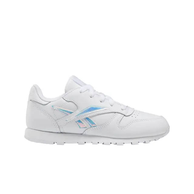 Reebok Girl's Classic Leather Άσπρο - Ασημί EG5957 (Reebok Classic) - 28