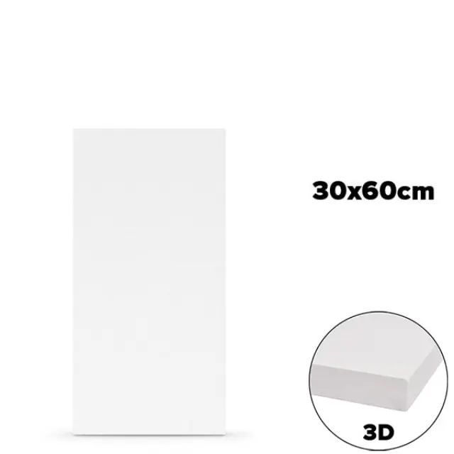 Τελάρο Ζωγραφικής 3D 100% Βαμβακερός Μουσαμάς - 30x60cm