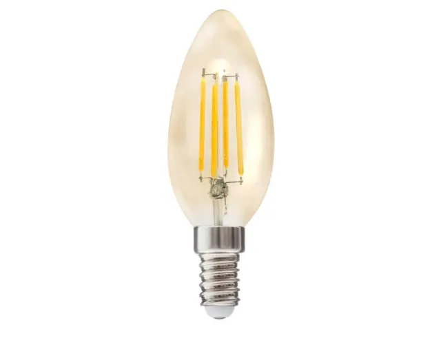 Λάμπα LED Amber Straight C35 Atmosphera για ντουί E14 - 4.2W - Θερμό Λευκό 168250 2