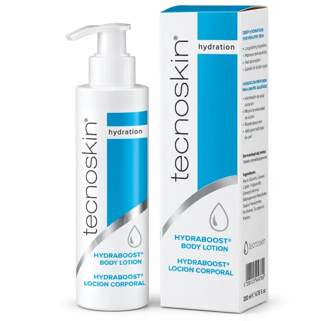 TECNOSKIN Hydraboost Ενυδατική Lotion Σώματος με Ουρία για Ξηρές/Πολύ Ξηρές & Ευαίσθητες Επιδερμίδες 200ml