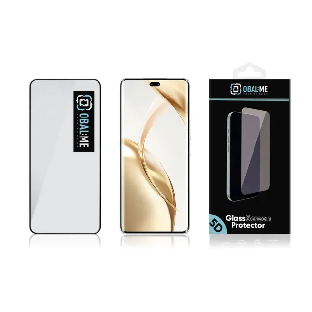 OBAL:ME 5D Glass Screen Protector for Honor 200 Pro Black 3