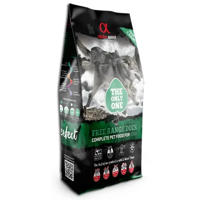 Alpha Spirit The Only One Food Duck 3kg Μονόχρωμο