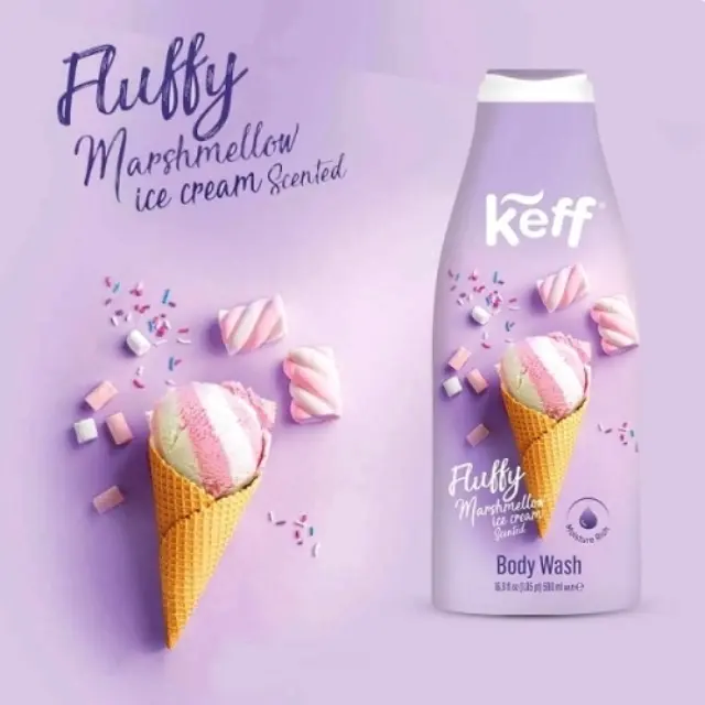 Keff αφρόλουτρο Marshmallow 500ml 2