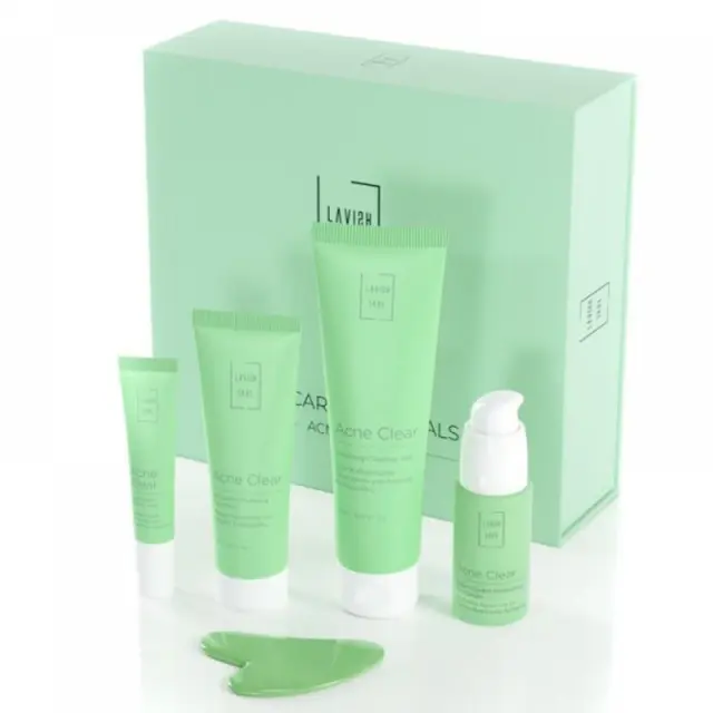Lavish Care Acne Clear Σετ Περιποίησης με Κρέμα Προσώπου για Λιπαρές Επιδερμίδες