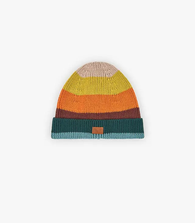 Knitwear hat striped for boy -BCI - M/50