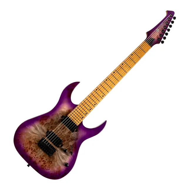 Spira S-457 TPP Ηλεκτρική Κιθάρα 7άχορδη Trans Purple