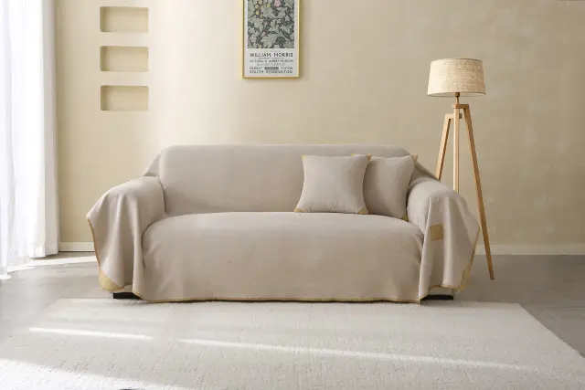 Beauty Home Ριχτάρι Μονοθέσιο Chic Art 8116 180x170 Μπεζ 2